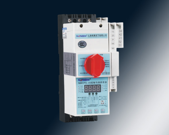 NMCPS控制與保護(hù)開(kāi)關(guān)系列產(chǎn)品，主要適用于交流50Hz，額定電壓400V，額定電流自0.16A至125A電路中。用于接通、承載和分?jǐn)嗾l件下包括規(guī)定的過(guò)載條…